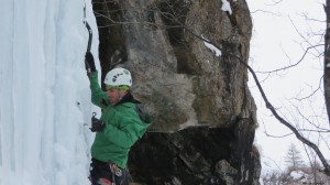 Rencontres cascade de glace de Val Cenis - Haute Maurienne : les groupes espoir et promo des jeunes alpinistes ffcam38