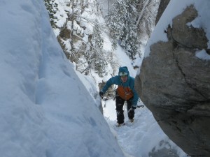 Rencontres cascade de glace de Val Cenis - Haute Maurienne : les groupes espoir et promo des jeunes alpinistes ffcam38