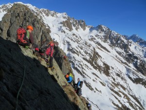 Traversée du Pic du Pin, et arête N du Sifflet