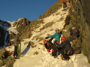 Traversée du Pic du Pin, et arête N du Sifflet